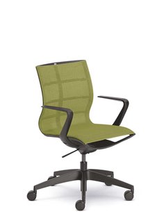 Кресло SEDUS SE:JOY EC-180 (BLACK+M72), с подлокотниками
