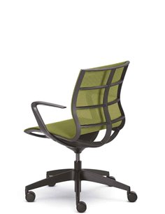 Кресло SEDUS SE:JOY EC-180 (BLACK+M72), с подлокотниками 2