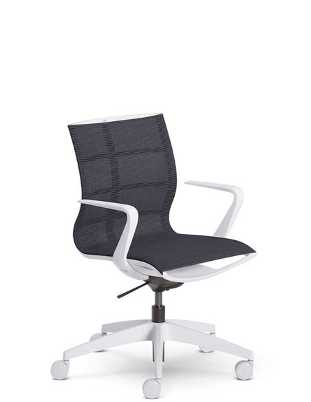 Кресло SEDUS SE:JOY EC-180 (LIGHT GREY+M79), с подлокотниками