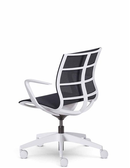 Кресло SEDUS SE:JOY EC-180 (LIGHT GREY+M79), с подлокотниками