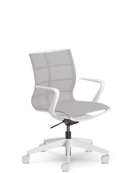 Кресло SEDUS SE:JOY EC-180 (LIGHT GREY+M78), с подлокотниками