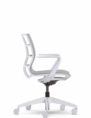 Кресло SEDUS SE:JOY EC-180 (LIGHT GREY+M78), с подлокотниками