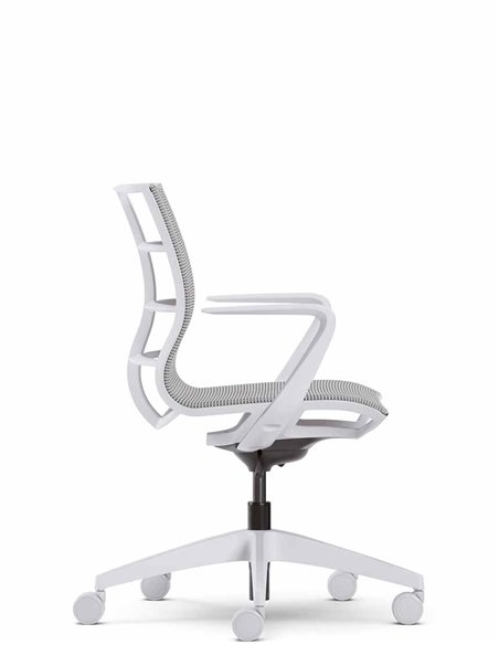 Кресло SEDUS SE:JOY EC-180 (LIGHT GREY+M78), с подлокотниками