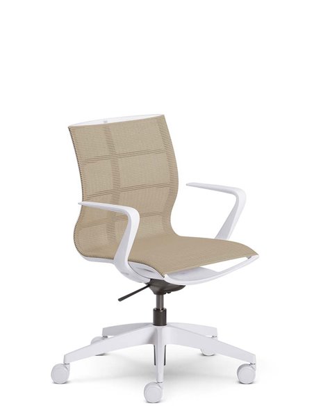 Кресло SEDUS SE:JOY EC-180 (LIGHT GREY+M77), с подлокотниками