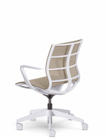 Кресло SEDUS SE:JOY EC-180 (LIGHT GREY+M77), с подлокотниками