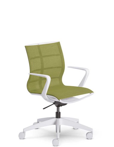 Кресло SEDUS SE:JOY EC-180 (LIGHT GREY+M72), с подлокотниками