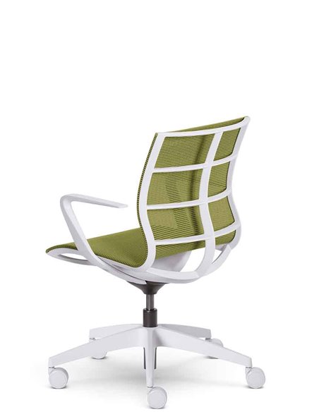 Кресло SEDUS SE:JOY EC-180 (LIGHT GREY+M72), с подлокотниками