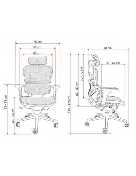 Кресло ERGOHUMAN PLUS LUXURY (EHPL-AB-HAM) компьютерное