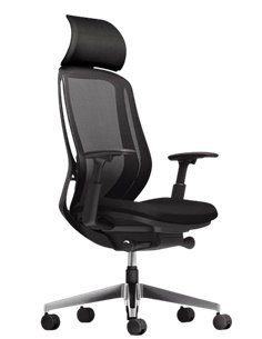 Кресло OKAMURA SYLPHY EXTRA HIGH BLACK для руководителя, сетка