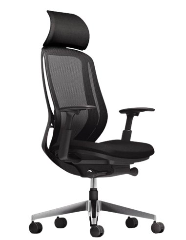 Кресло OKAMURA SYLPHY EXTRA HIGH BLACK для руководителя, сетка