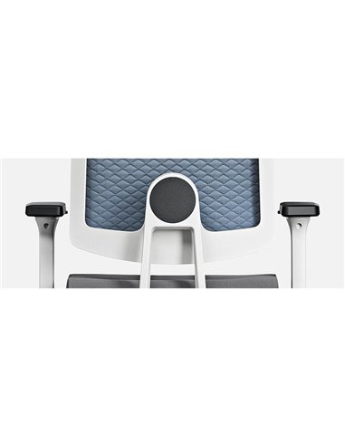 Кресло SEDUS BLACK DOT AIR BD-125, LIGHT GREY