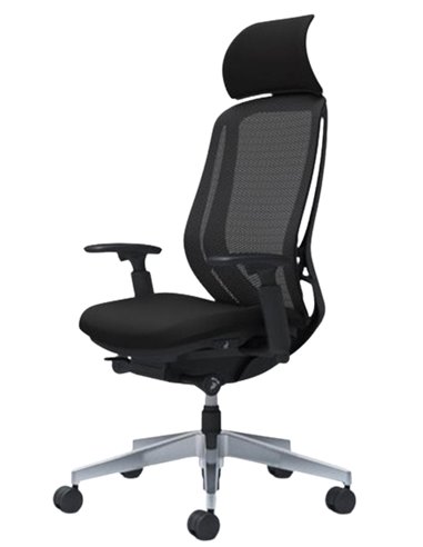 Кресло OKAMURA SYLPHY EXTRA HIGH BLACK для руководителя