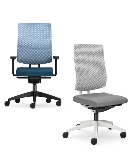 Кресло SEDUS BLACK DOT AIR BD-125, LIGHT GREY