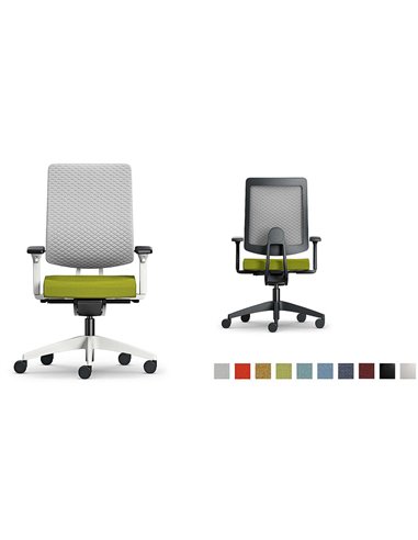 Кресло SEDUS BLACK DOT AIR BD-125, LIGHT GREY