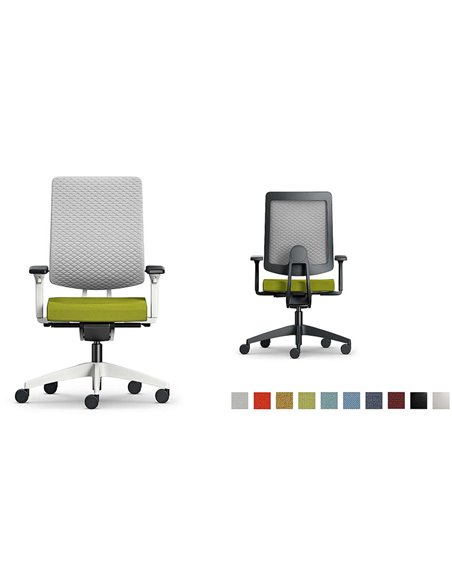 Кресло SEDUS BLACK DOT AIR BD-125, LIGHT GREY