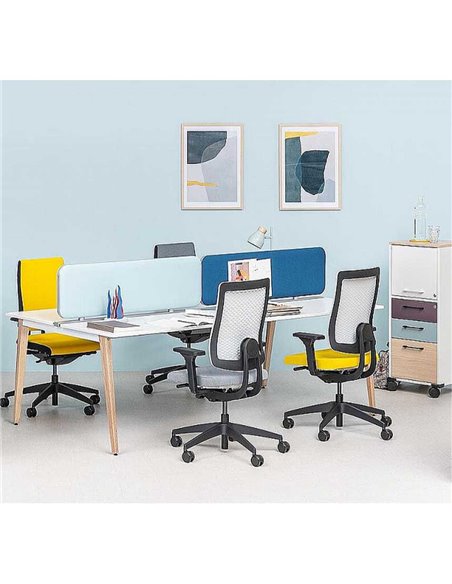 Кресло SEDUS BLACK DOT AIR BD-125, LIGHT GREY