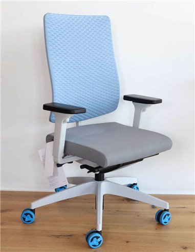 Кресло SEDUS BLACK DOT AIR BD-125, LIGHT GREY