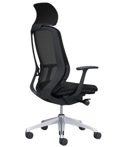 Кресло OKAMURA SYLPHY EXTRA HIGH BLACK для руководителя