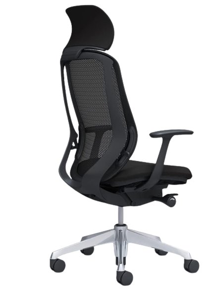 Кресло OKAMURA SYLPHY EXTRA HIGH BLACK для руководителя
