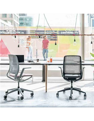 Кресло SEDUS SE:MOTION EM-101, LIGHT GREY