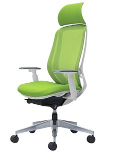 Кресло OKAMURA SYLPHY EXTRA HIGH WHITE для руководителя 2