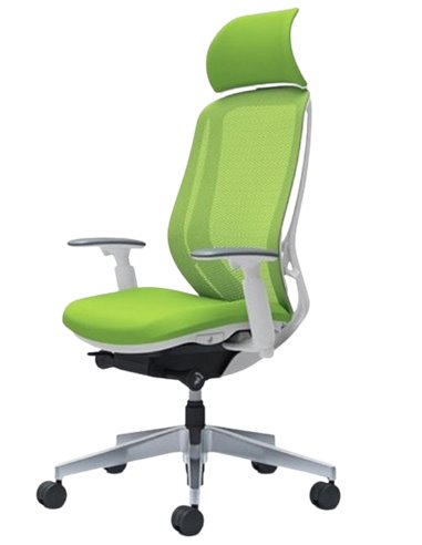 Кресло OKAMURA SYLPHY EXTRA HIGH WHITE для руководителя