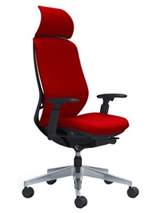 Кресло OKAMURA SYLPHY EXTRA HIGH FABRIC BLACK для руководителя