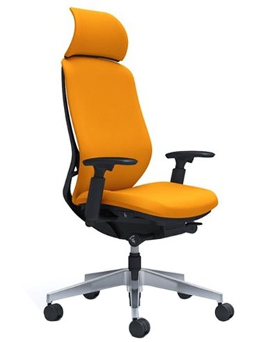 Кресло OKAMURA SYLPHY EXTRA HIGH FABRIC BLACK для руководителя