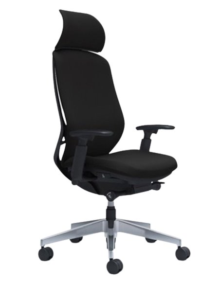 Кресло OKAMURA SYLPHY EXTRA HIGH FABRIC BLACK для руководителя