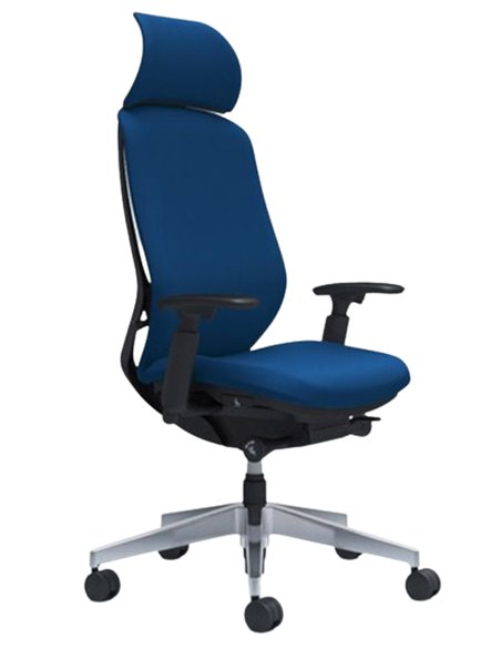 Кресло OKAMURA SYLPHY EXTRA HIGH FABRIC BLACK для руководителя