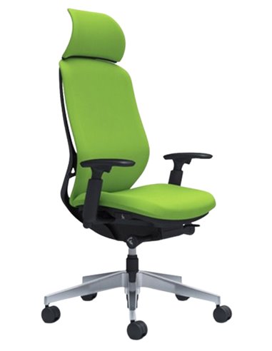 Кресло OKAMURA SYLPHY EXTRA HIGH FABRIC BLACK для руководителя
