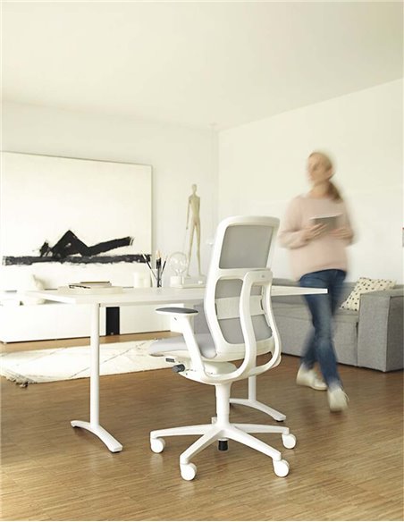 Кресло WILKHAHN AT MESH 187/71 WHITE
