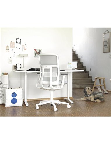 Кресло WILKHAHN AT MESH 187/71 WHITE