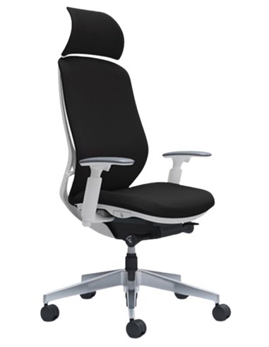 Кресло OKAMURA SYLPHY EXTRA HIGH FABRIC WHITE для руководителя