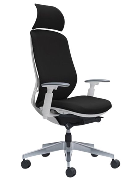 Кресло OKAMURA SYLPHY EXTRA HIGH FABRIC WHITE для руководителя