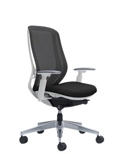 Кресло OKAMURA SYLPHY HIGH BACK WHITE для персонала