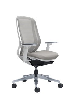 Кресло OKAMURA SYLPHY HIGH BACK WHITE для персонала 2