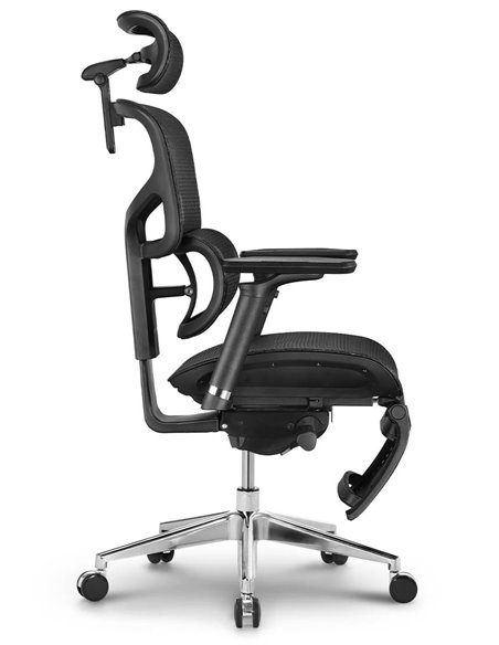 Кресло HOOKAY SAIL 2 BLACK (RSA2M01), эргономичное, с подставкой под ноги