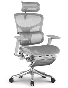 Кресло HOOKAY SAIL 2 GREY (RSA2M01-G), эргономичное, с подставкой под ноги