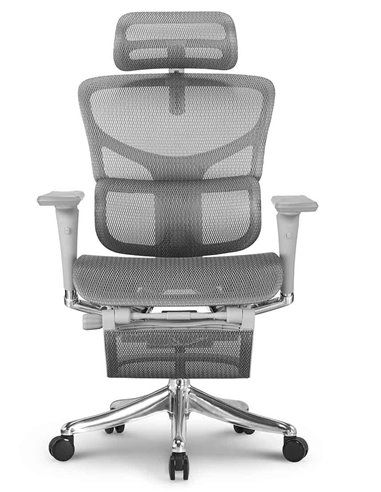 Кресло HOOKAY SAIL 2 GREY (RSA2M01-G), эргономичное, с подставкой под ноги