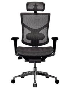 Кресло HOOKAY STAR 2 BLACK (HST2M01) для руководителя, эргономичное 2