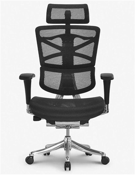 Кресло HOOKAY SHARP BLACK (HSRM01), для руководителя, эргономичное