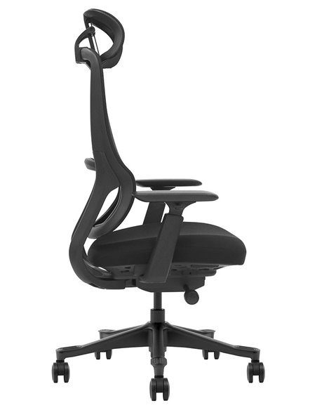 Кресло KRESLALUX S3-BH BLACK, эргономичное