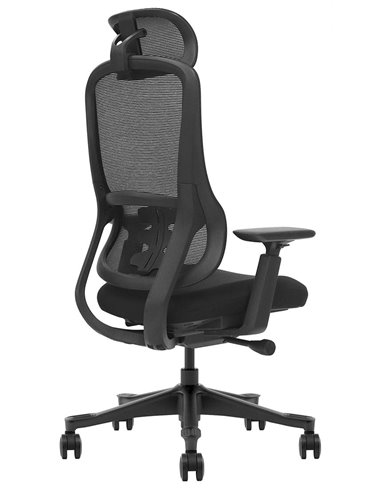 Кресло KRESLALUX S3-BH BLACK, эргономичное