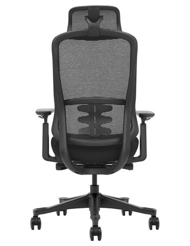 Кресло KRESLALUX S3-BH BLACK, эргономичное