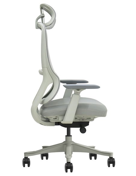 Кресло KRESLALUX S3-GH GREY, эргономичное