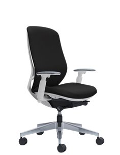 Кресло OKAMURA SYLPHY HIGH BACK FABRIC WHITE для персонала 2