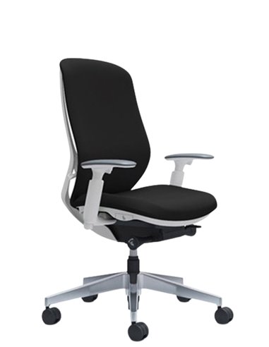 Кресло OKAMURA SYLPHY HIGH BACK FABRIC WHITE для персонала