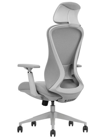 Кресло KRESLALUX K2-GH GREY, эргономичное