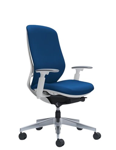 Кресло OKAMURA SYLPHY HIGH BACK FABRIC WHITE для персонала